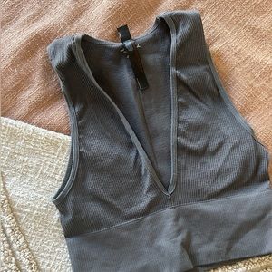 Out From Under Hailey Seamless Plunge Bra Top